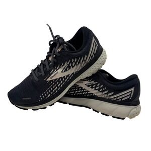 Brooks Ghost 13 Women's Running Shoes Gray White Mesh Size 10
